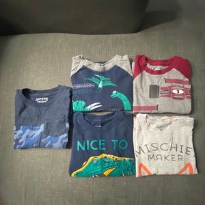 Bundle of Long Sleeve Graphic Tees